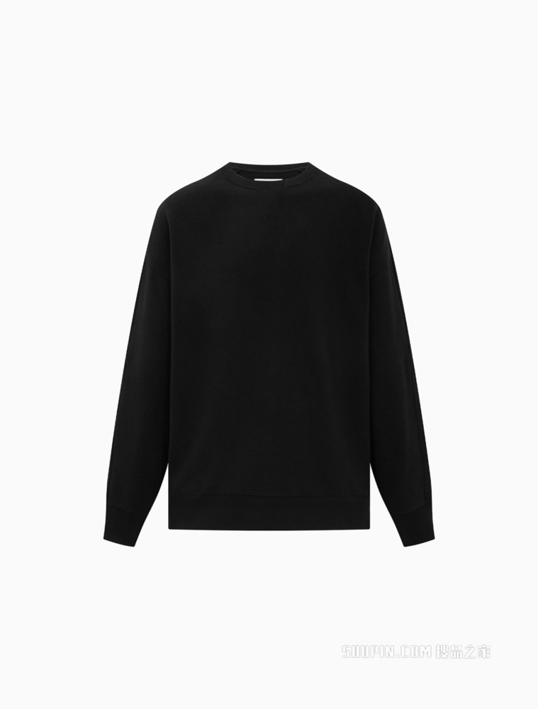 Calvin Klein 男女同款休闲圆领简约刺绣LOGO套头卫衣40631ST