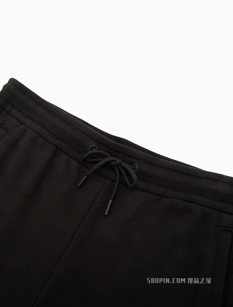 Calvin Klein 男士抽绳腰束脚纯棉撞色LOGO休闲裤J320590