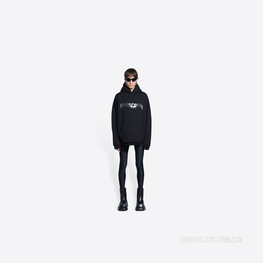 SLIME宽松连帽卫衣