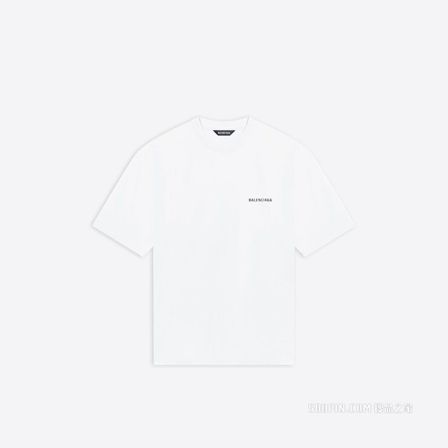 LOGO中等剪裁T恤