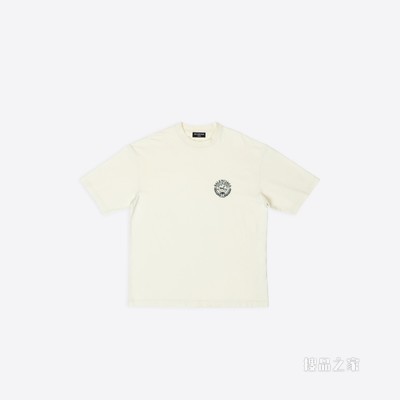 SCISSORS CREST中等剪裁T恤