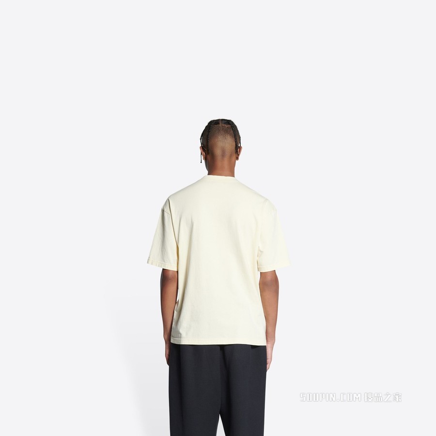 SCISSORS CREST中等剪裁T恤