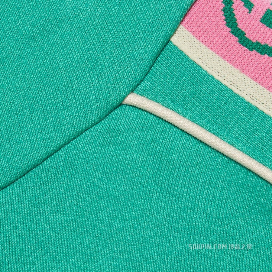 Gucci Pineapple系列针织棉卫衣 绿色