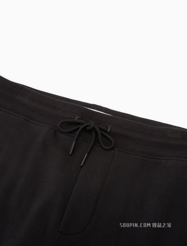 Calvin Klein 男士抽绳腰束脚醒目LOGO印花休闲裤J320951