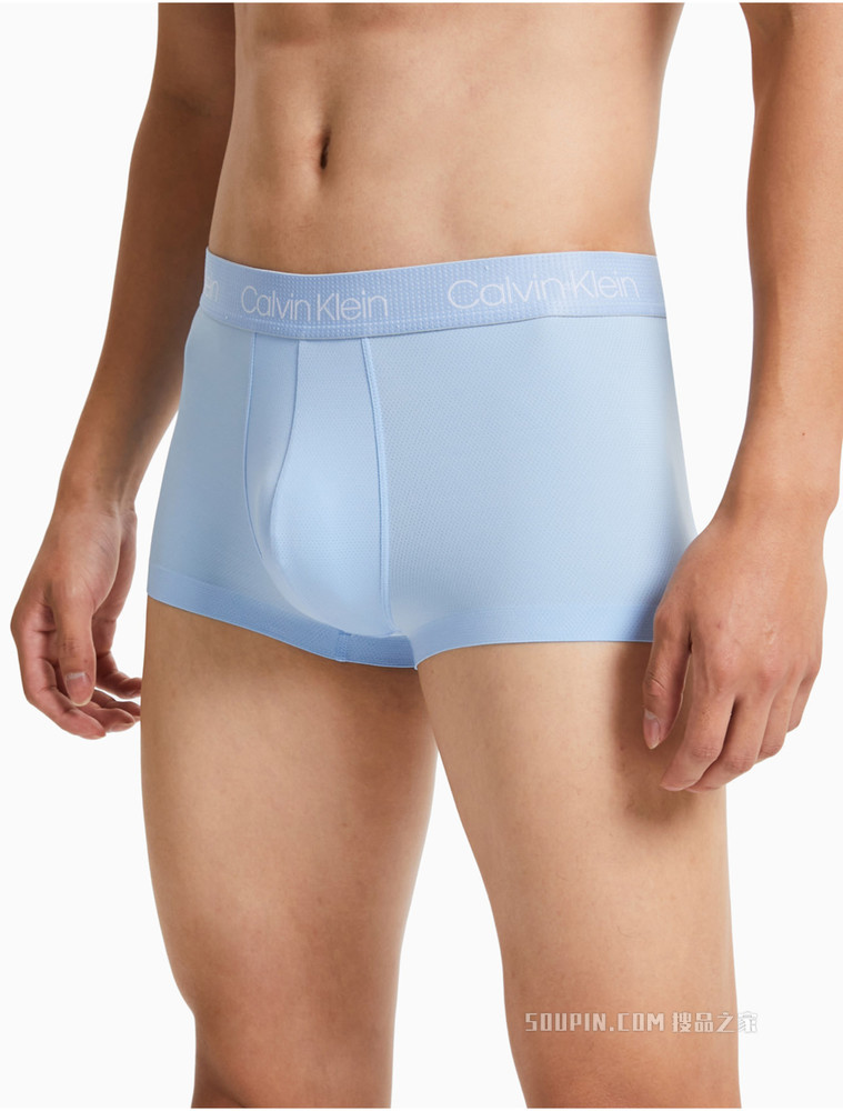 Calvin Klein 男士无痕轻盈网眼透气贴身平角内裤NB2753