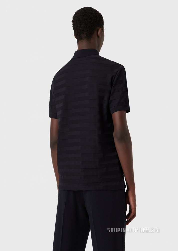 柔软棉质短袖POLO衫 | Emporio Armani