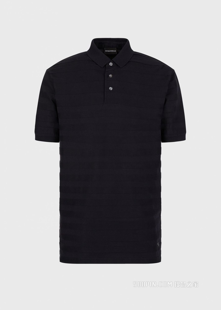 柔软棉质短袖POLO衫 | Emporio Armani