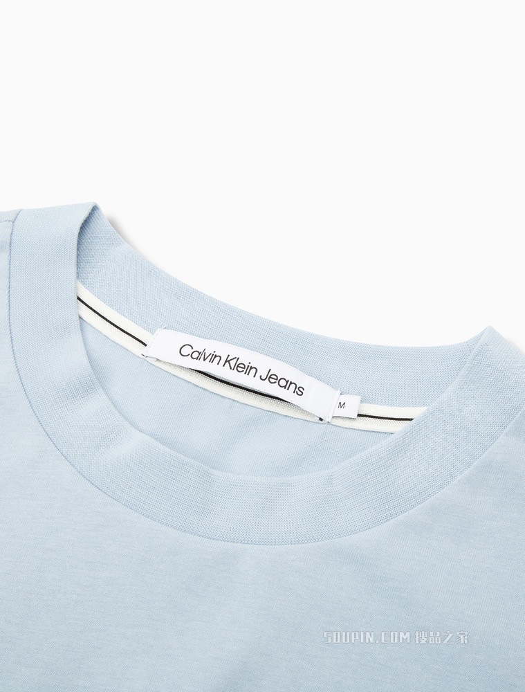 【情侣系列】Calvin Klein男女同款纯棉爱心绣印短袖T恤J320567