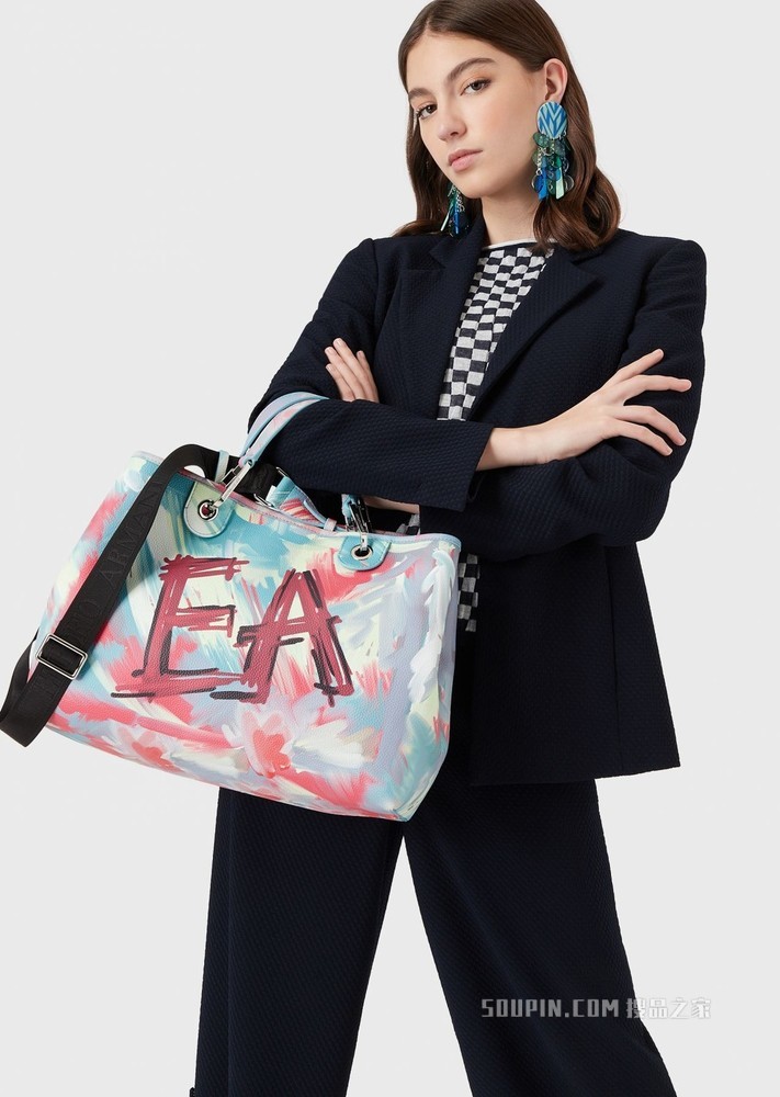 个性印花 MyEA Bag 背提包 | Emporio Armani