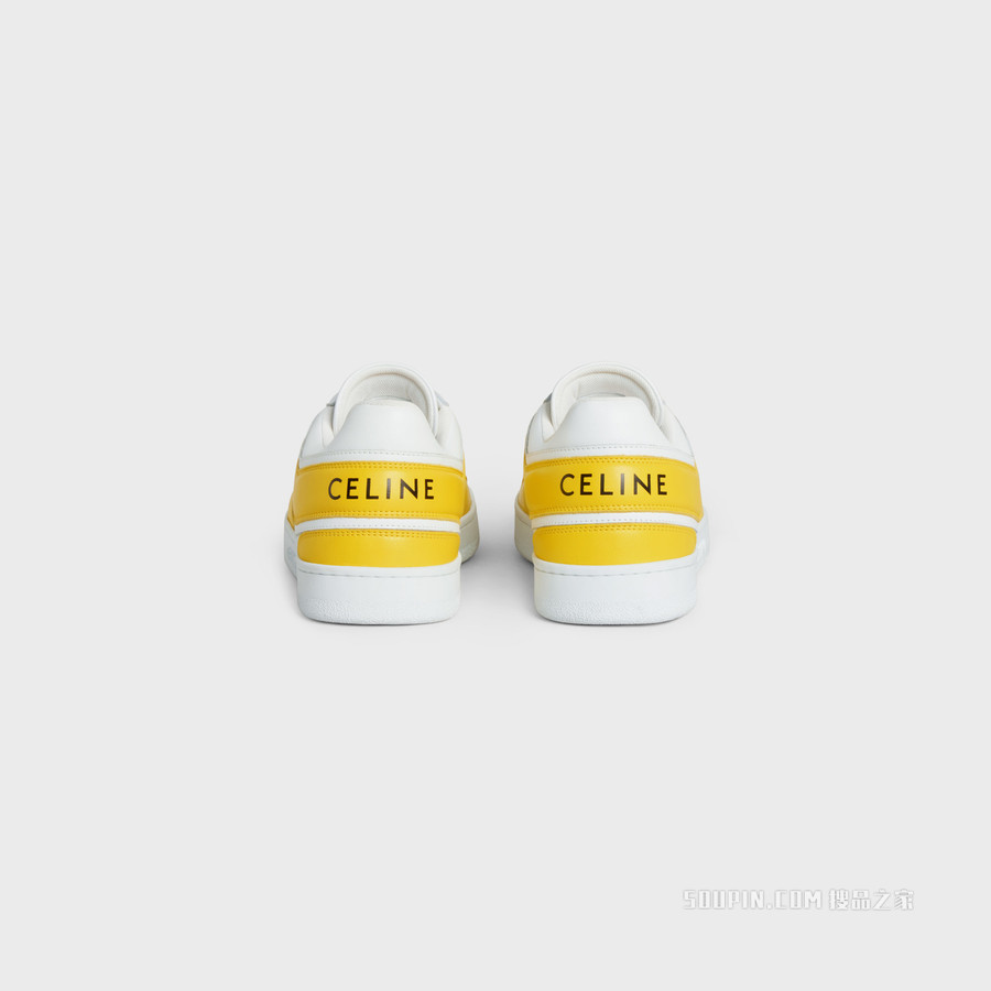 CELINE TRAINER牛皮革低帮系带运动鞋 26370