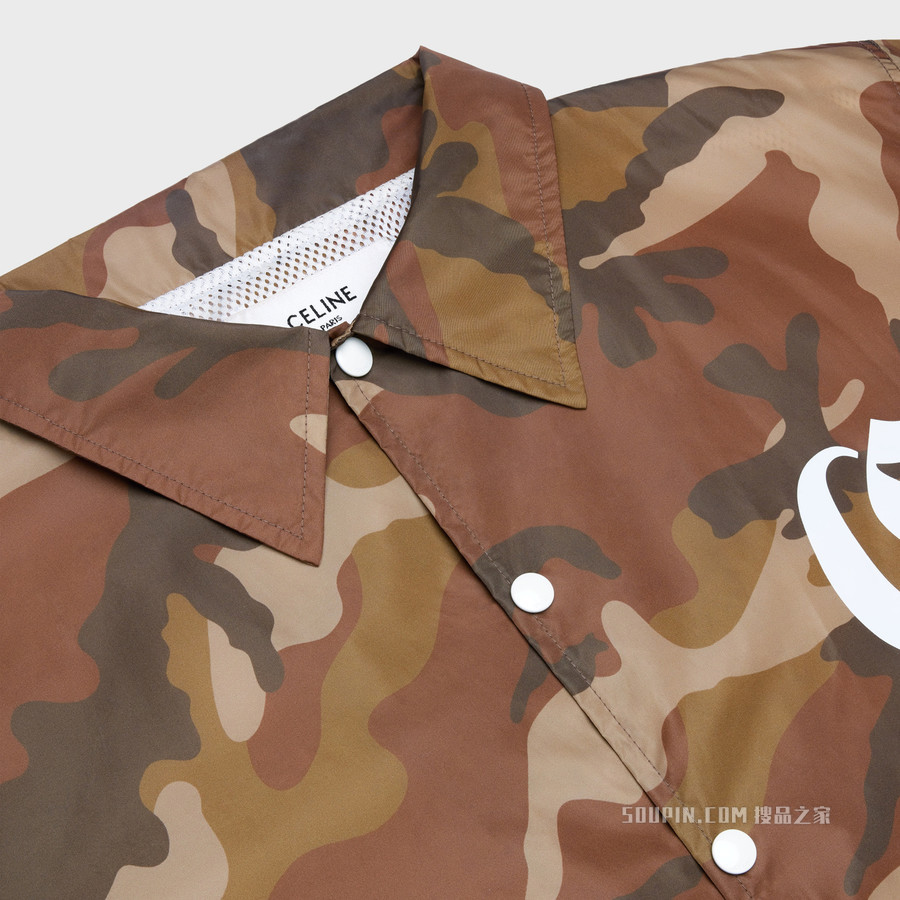 CELINE字母标志锦纶夹克 24660