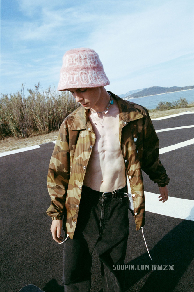 CELINE字母标志锦纶夹克 24660