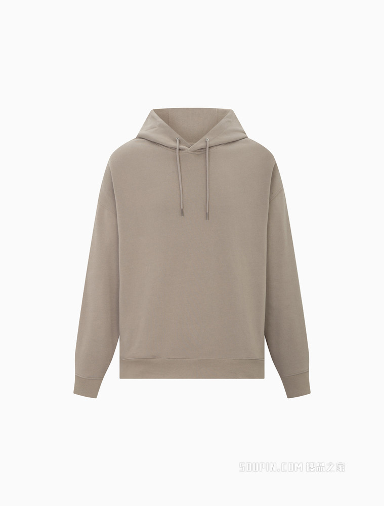 Calvin Klein 男女同款时尚简约LOGO抽绳连帽套头卫衣40630ST