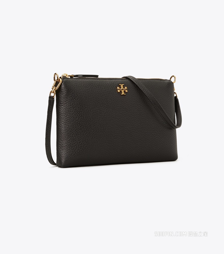 Kira 中号斜挎手拿包 黑色