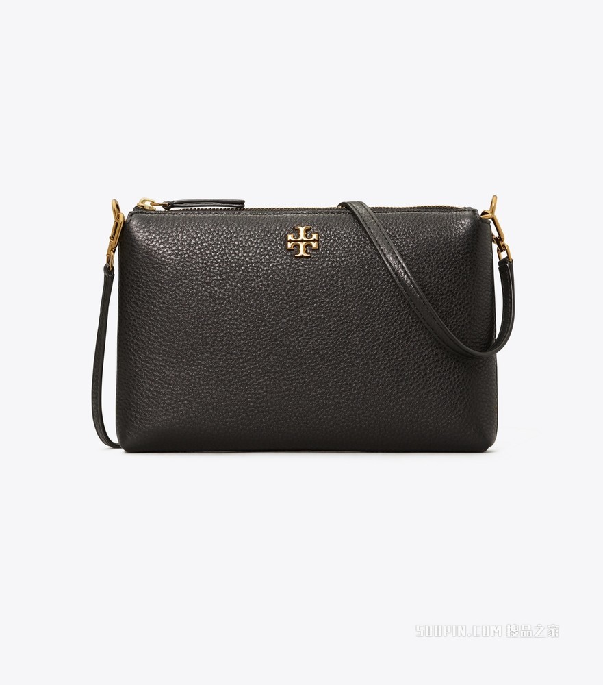 Kira 中号斜挎手拿包 黑色
