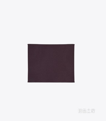 罗纹抹胸上衣 梅李红