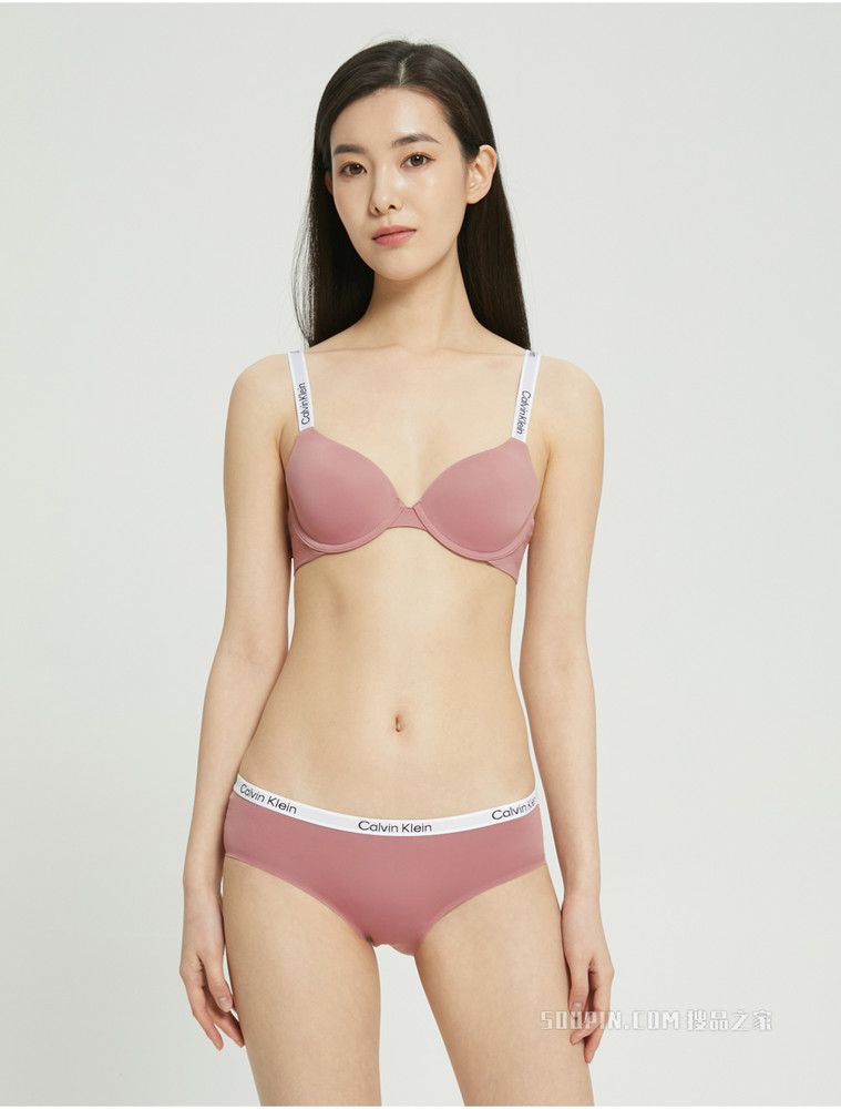 【经典串标系列】Calvin Klein 女士循环LOGO三角内裤QF6867AD