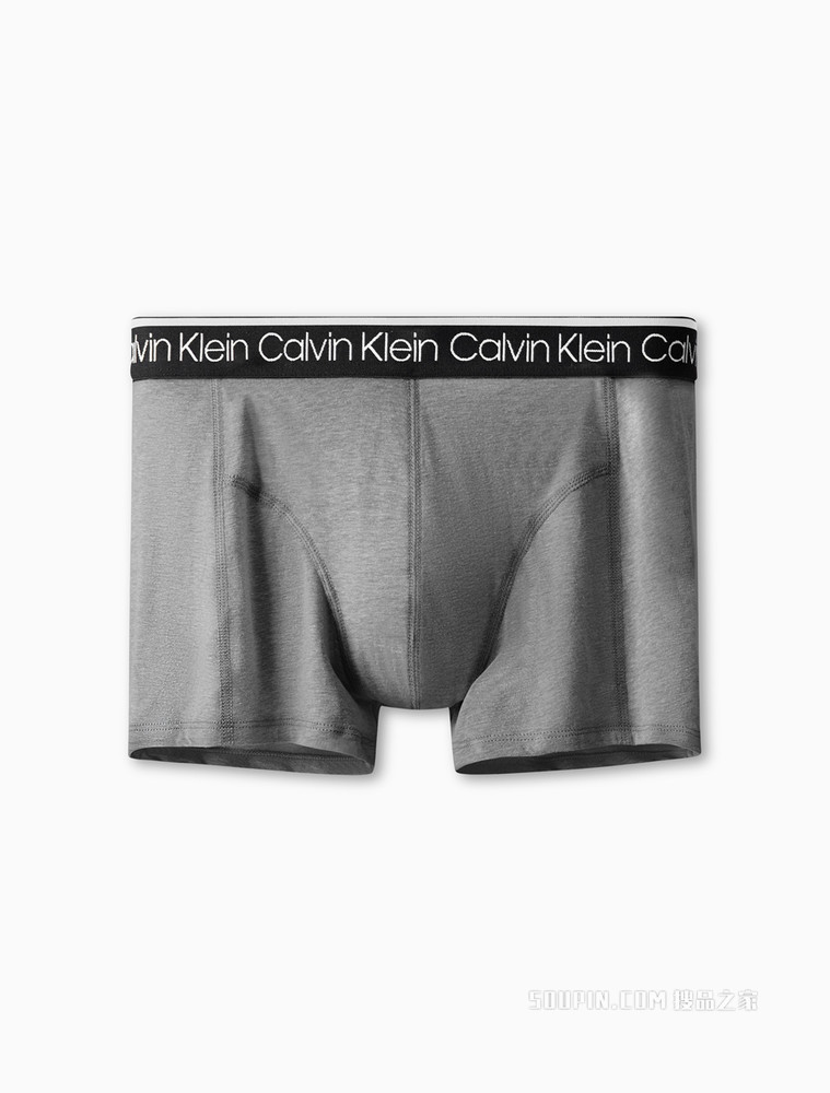 Calvin Klein 男士三条装循环LOGO腰边透气贴身平角内裤NP2421O