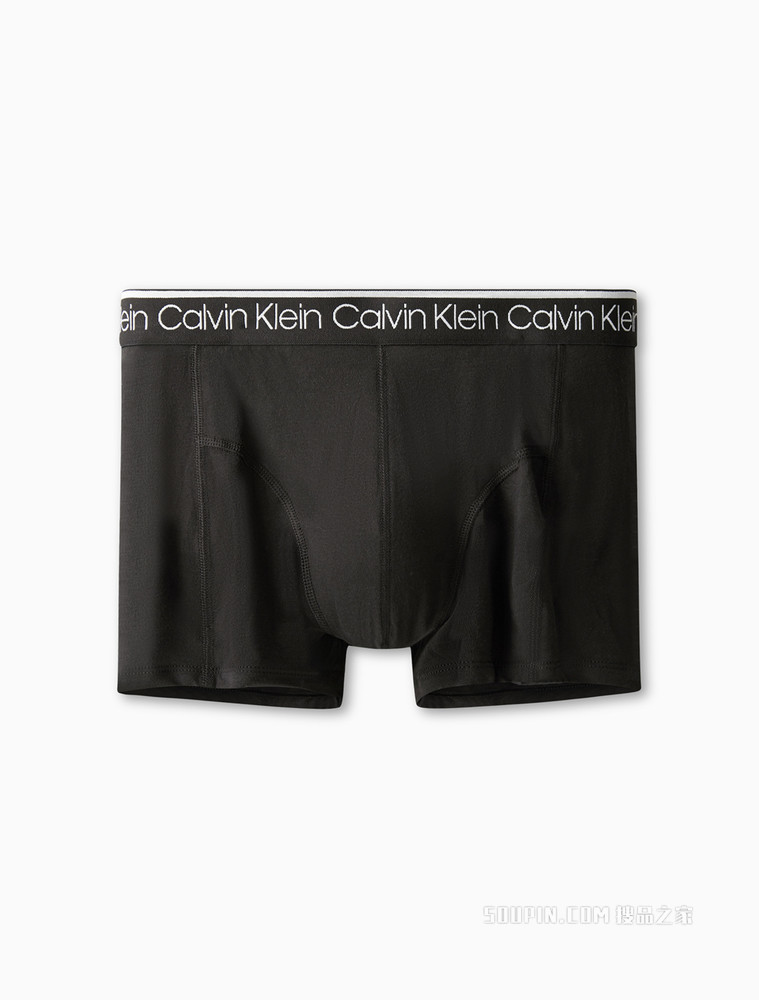 Calvin Klein 男士三条装循环LOGO腰边透气贴身平角内裤NP2421O