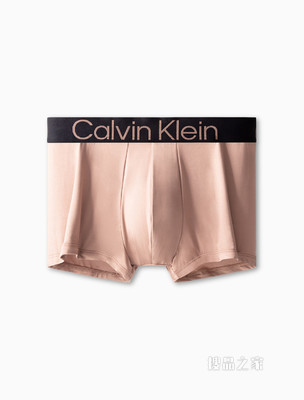 Calvin Klein 男士醒目循环LOGO提花低腰透气贴身平角内裤NB3112