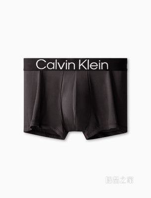 Calvin Klein 男士醒目循环LOGO提花低腰透气贴身平角内裤NB3112