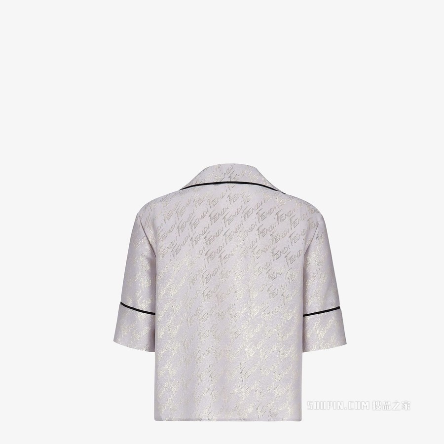 两件套睡衣 拼色缎面两件套睡衣