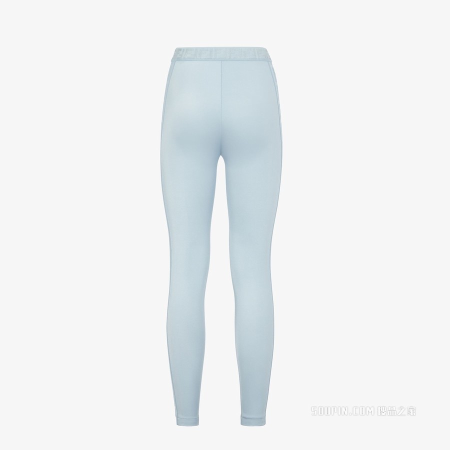 紧身裤 浅蓝色Lycra®紧身裤