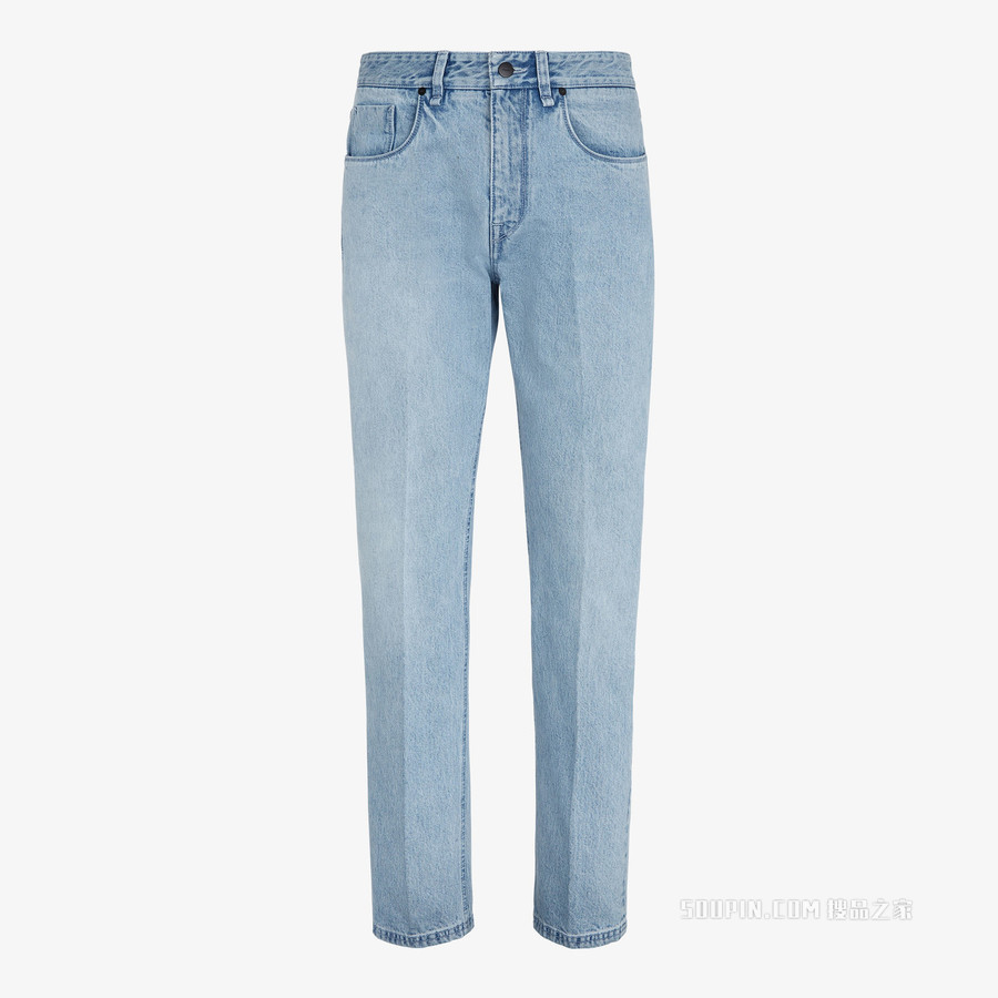牛仔裤 蓝色牛仔裤