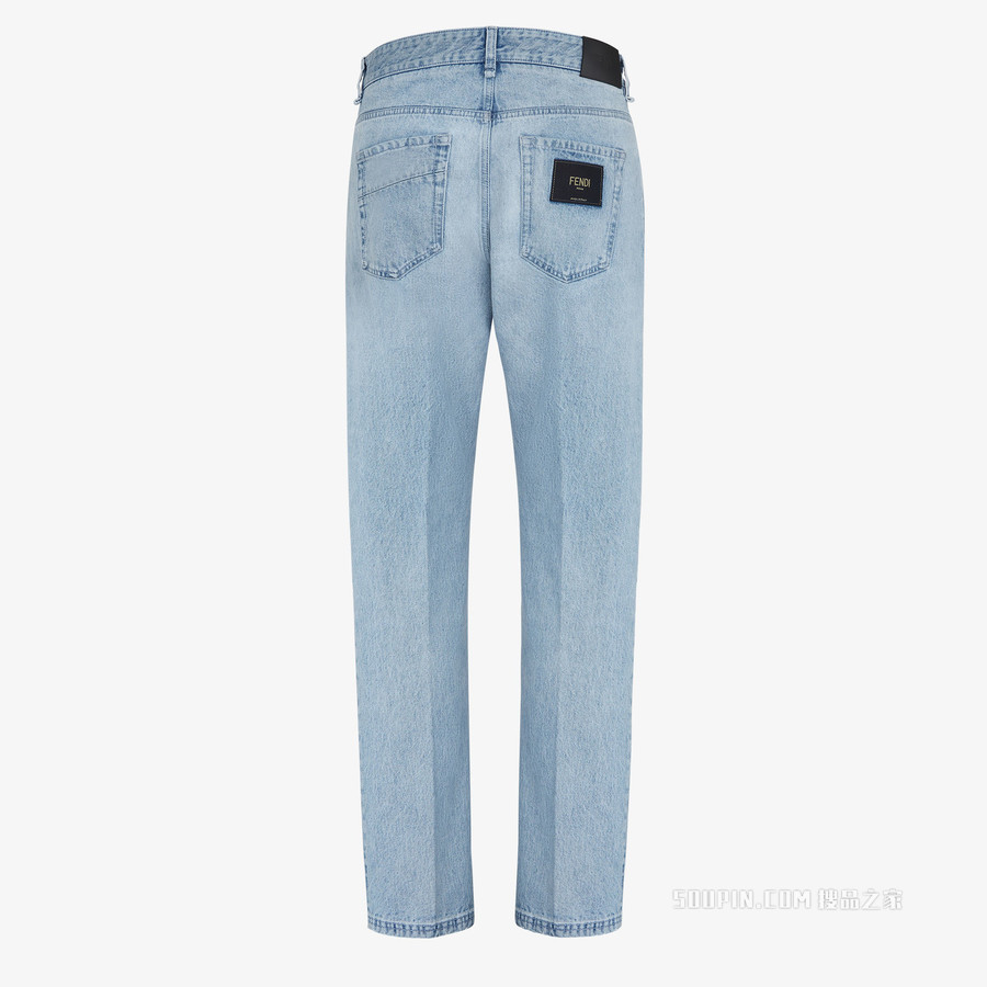 牛仔裤 蓝色牛仔裤