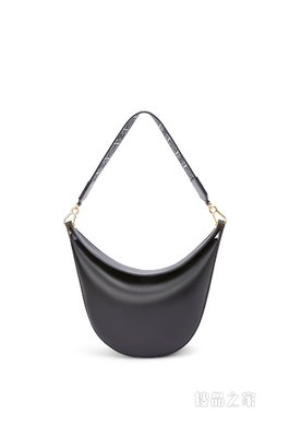 LOEWE Luna 丝绸牛皮革和提花织物手袋