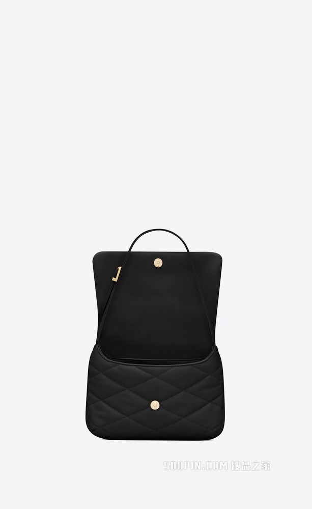 LE 57绗缝羊皮革肩背包