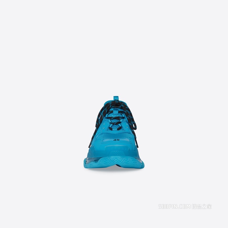 TRIPLE S透明鞋底运动鞋