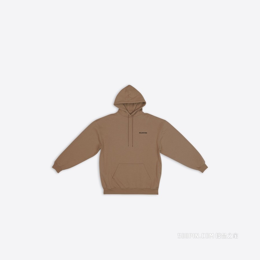 BALENCIAGA中等剪裁连帽卫衣
