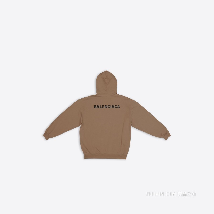 BALENCIAGA中等剪裁连帽卫衣