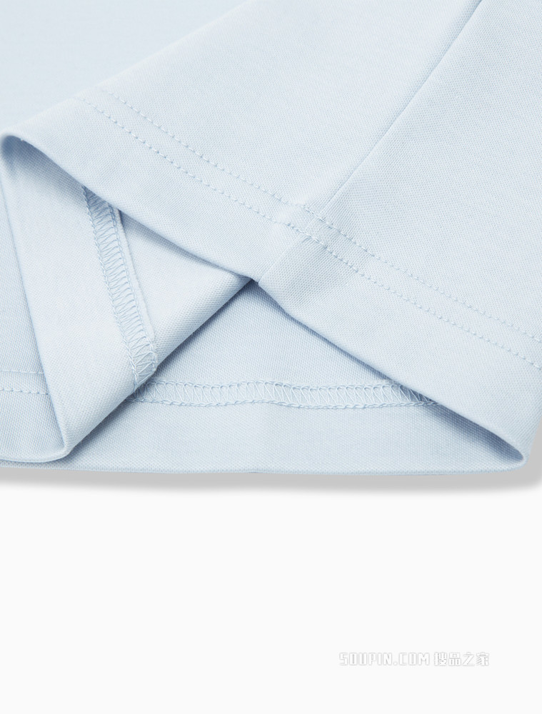 Calvin Klein 男士时尚圆领透气纯棉简约胶质LOGO短袖T恤J320573