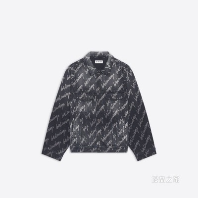 满印标识BELL长袖夹克