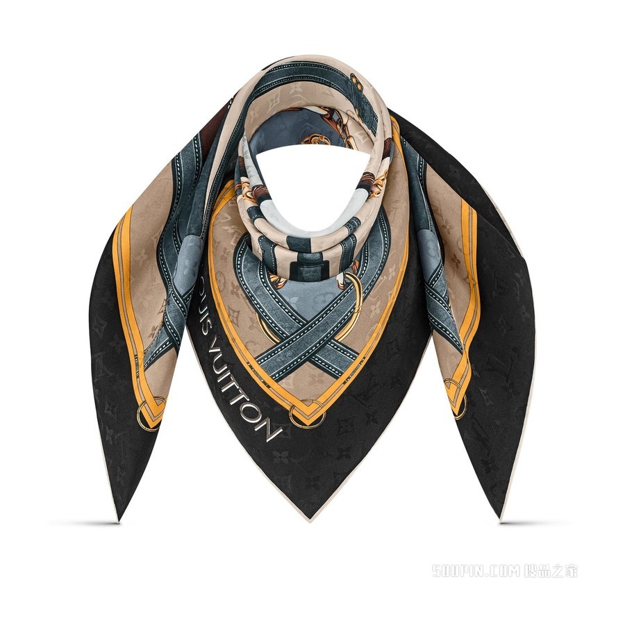 SCARF PRINT 90 方巾