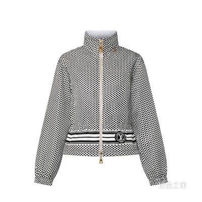 LV 波点双面夹克