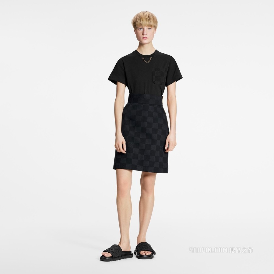 DAMIER GRAPHITE T 恤