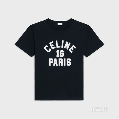 CELINE 16棉质平纹针织宽松T恤 24623