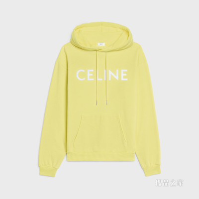 CELINE棉质抓绒连帽衫 26516