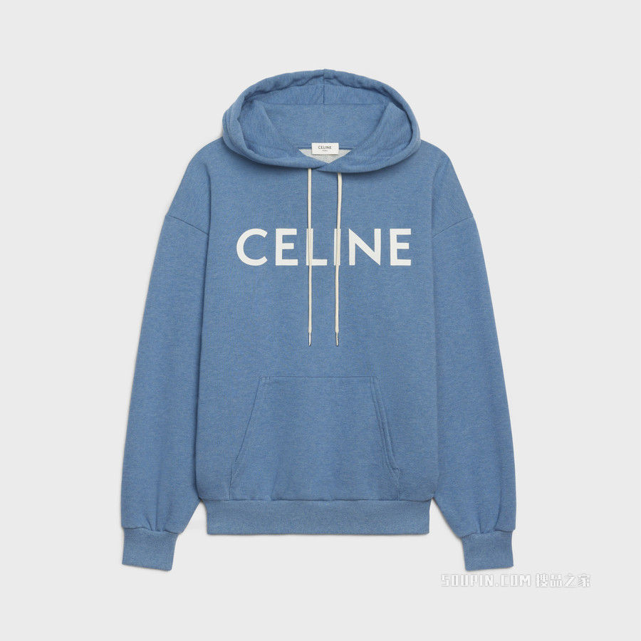CELINE棉质抓绒连帽衫 26516