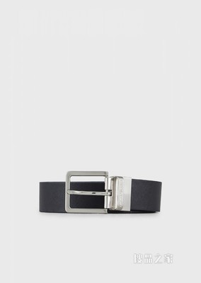 可换带扣印花牛皮双面腰带礼盒 | Emporio Armani