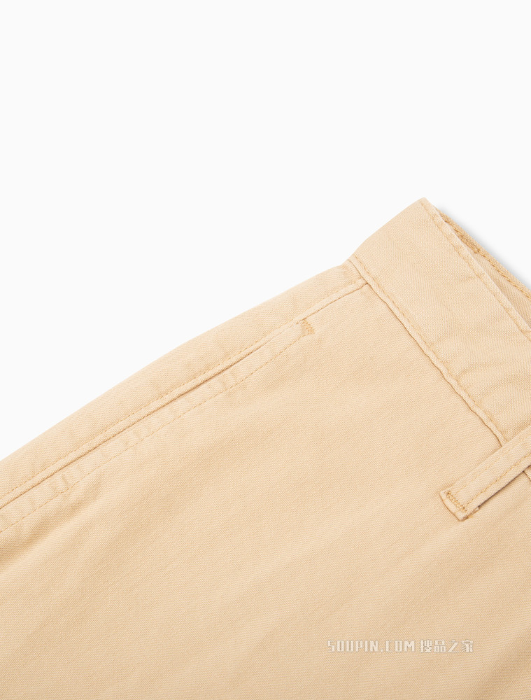 【复刻90系列】Calvin Klein 男士纯棉直筒砂土色牛仔裤J320940