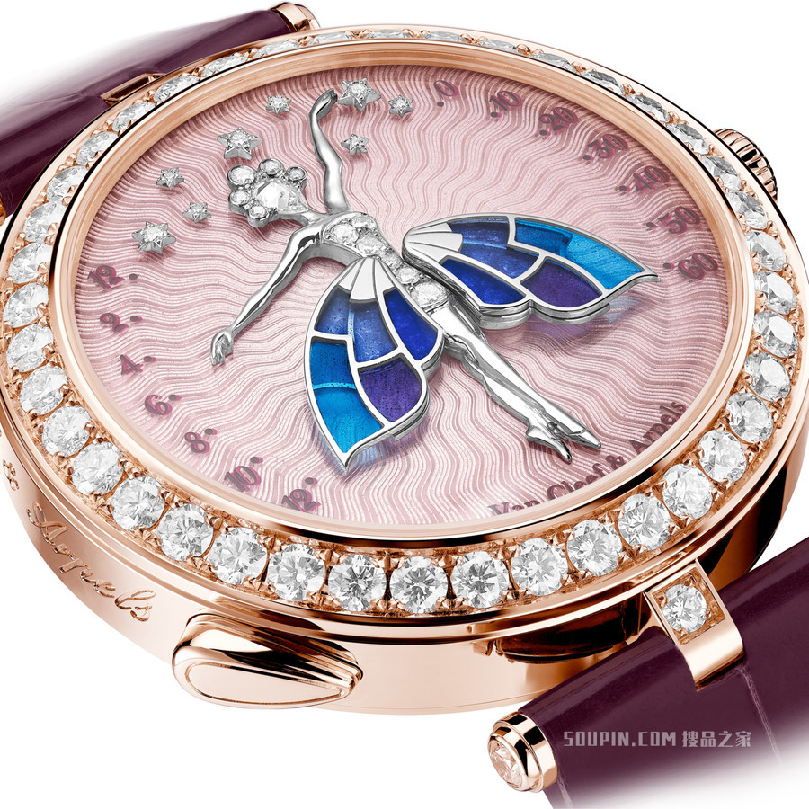 Lady Arpels Ballerine Enchantée Or Rose腕表