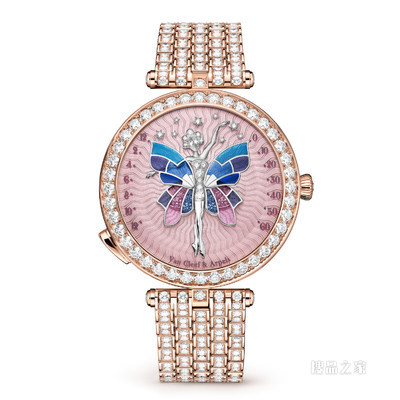 Lady Arpels Ballerine Enchantée Or Rose腕表
