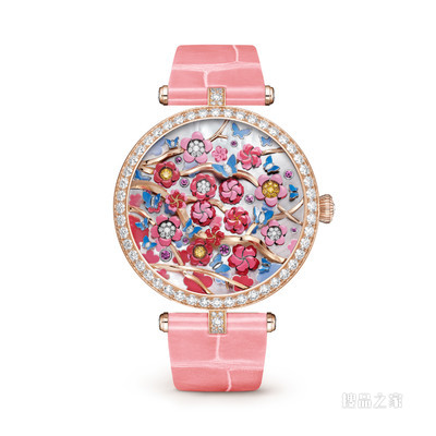 Lady Arpels Heures Florales Cerisier腕表