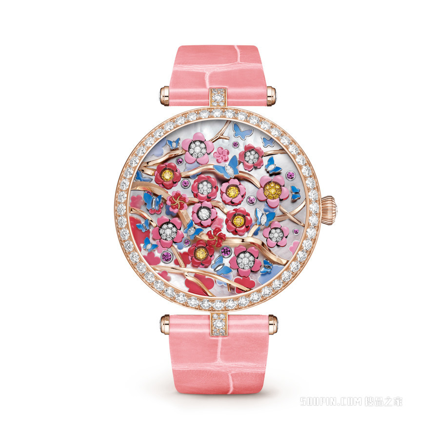 Lady Arpels Heures Florales Cerisier腕表