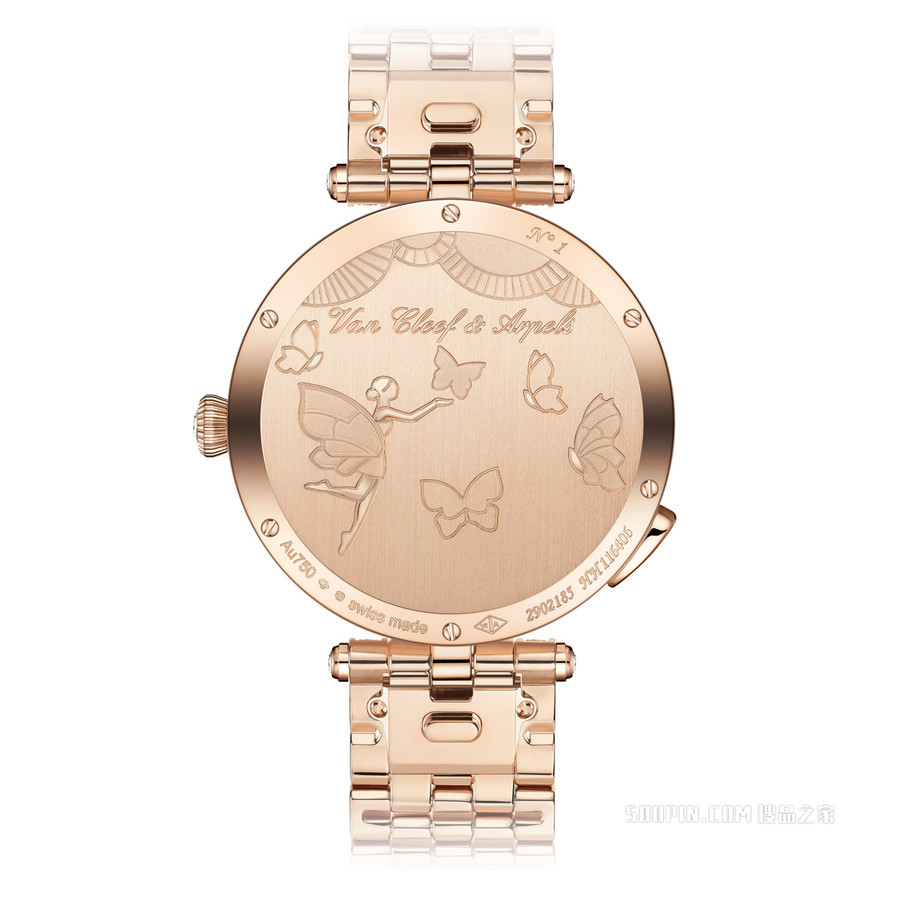 Lady Arpels Ballerine Enchantée Or Rose腕表
