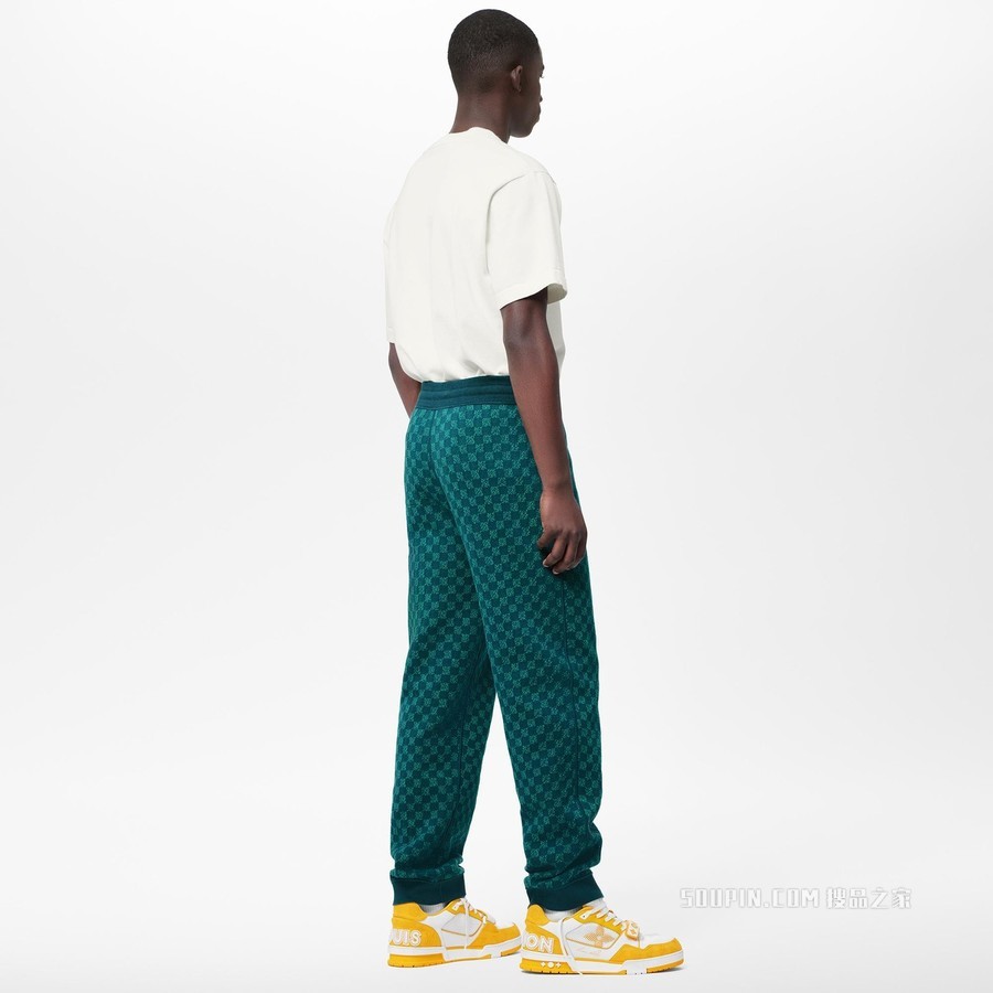 DAMIER 双面长裤